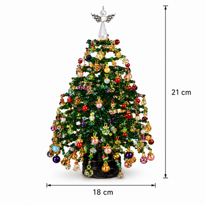 ✨ DIY Beaded Christmas Tree Kit – 🎅Create Your Own Sparkling Holiday Decoration