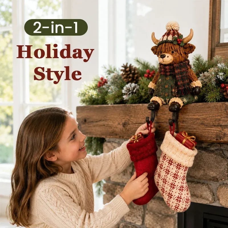 🔥HOT SALE🔥🎄🧦Christmas Character Stocking Holder Collection