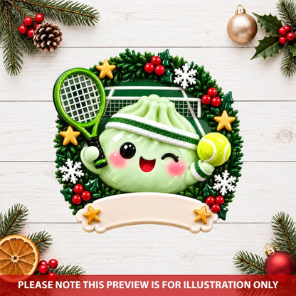 Winter Dumpling Christmas Ornament