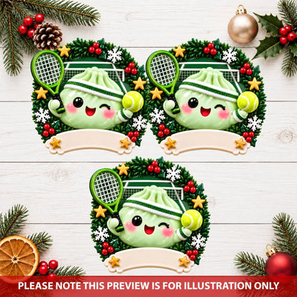 Winter Dumpling Christmas Ornament