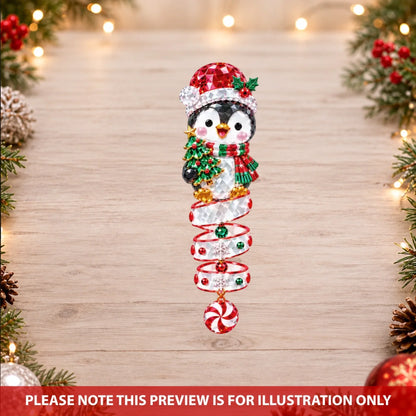 Penguin Winter Holiday Ornament