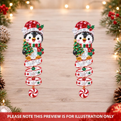 Penguin Winter Holiday Ornament