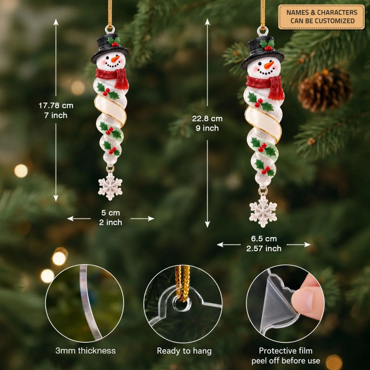 Holiday Horseshoe Ornament