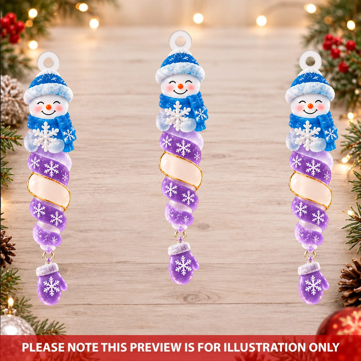 Holiday Horseshoe Ornament