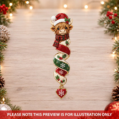 Festive Farm Truck Ornament Set