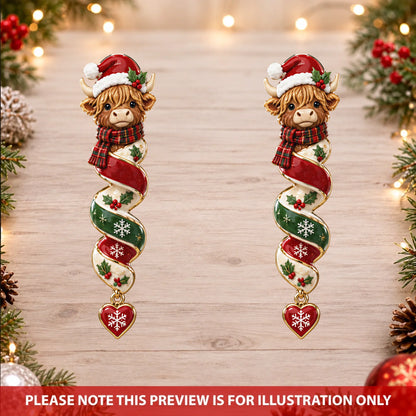 Festive Farm Truck Ornament Set