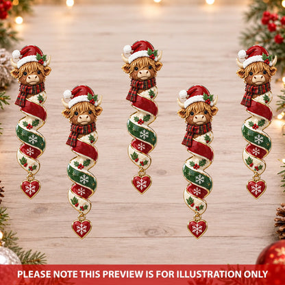 Festive Farm Truck Ornament Set