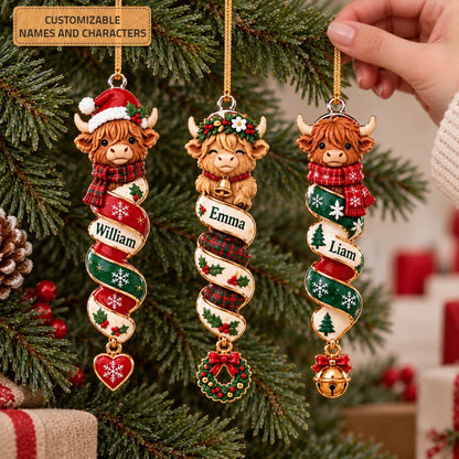 Festive Farm Truck Ornament Set