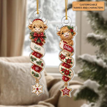 Festive Farm Truck Ornament Set