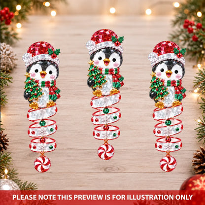 Penguin Winter Holiday Ornament