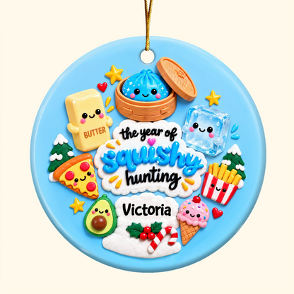 Volleyball Family Ornament Set