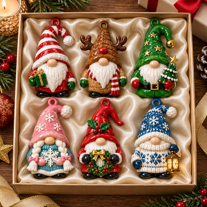 Christmas Gnome Ornament Collection