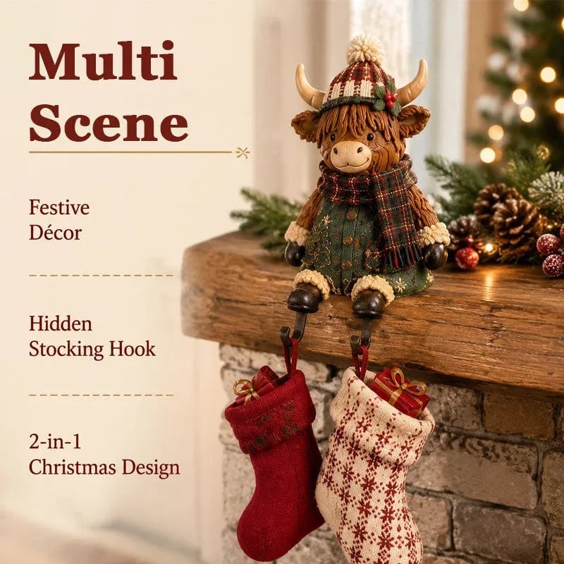 🔥HOT SALE🔥🎄🧦Christmas Character Stocking Holder Collection